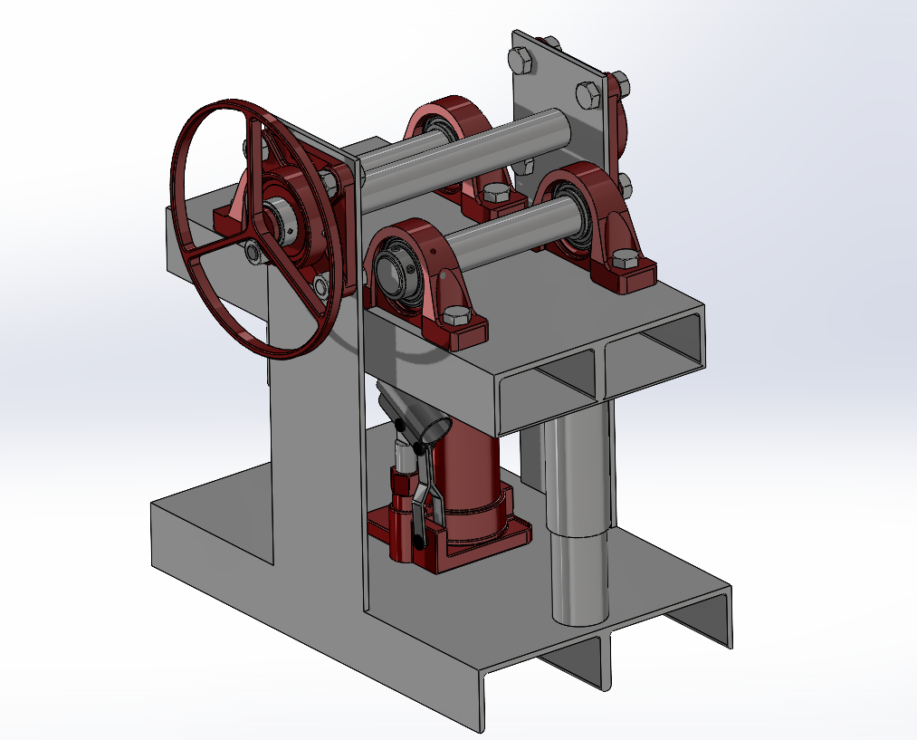 DIY Hydraulic Pipe Bending Machine